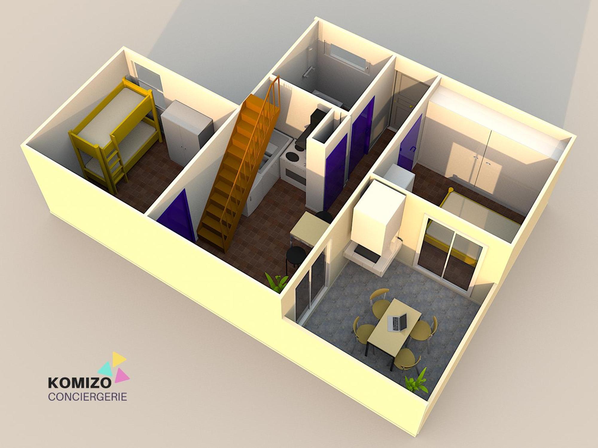Charmant Duplex Face A La Mer Льокат Екстериор снимка